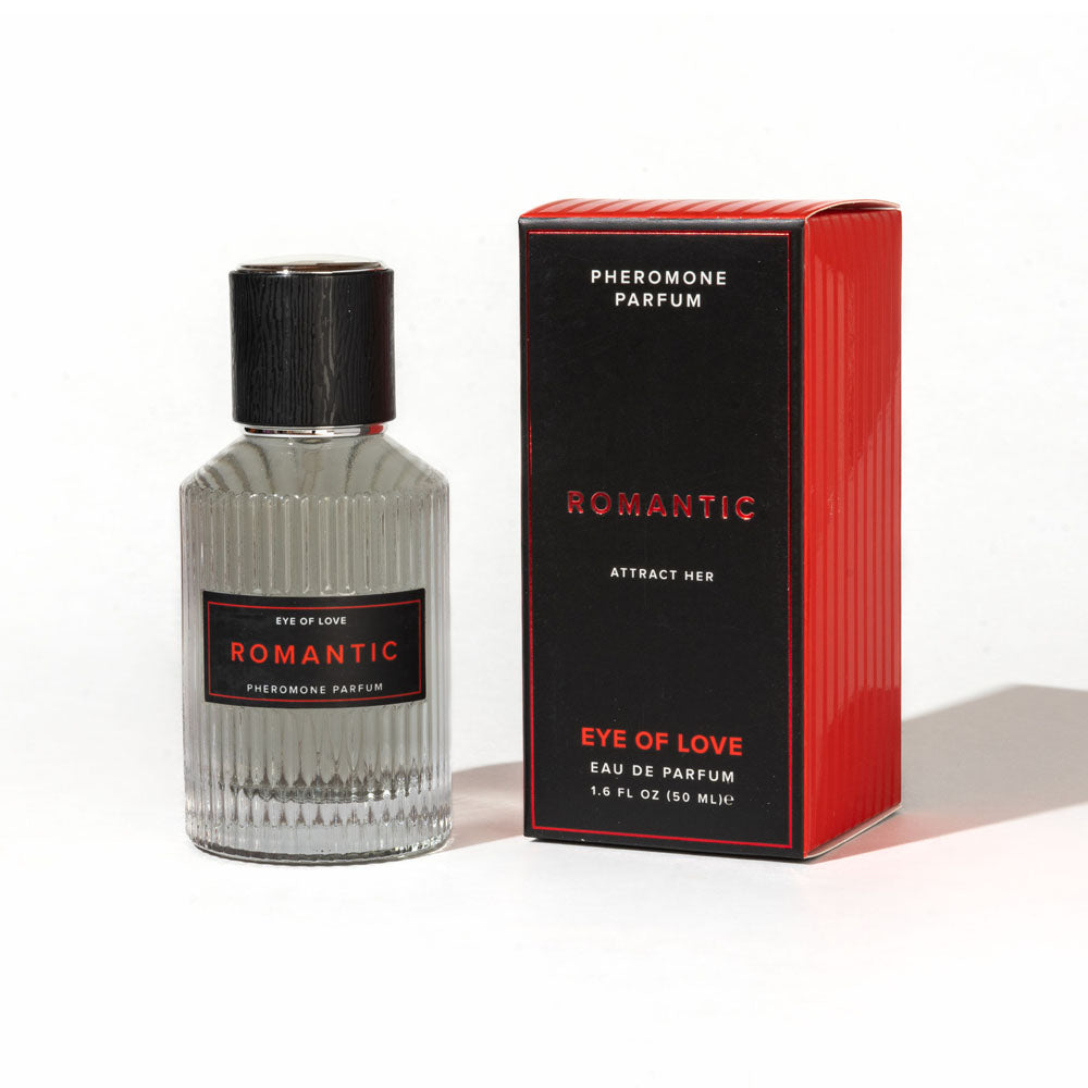 Eye Of Love Romantic Pheromone Cologne - 50 ml - Sandalwood Scented Pheromone Cologne for Men to attract Women - 50 ml Spray Eye Of Love
